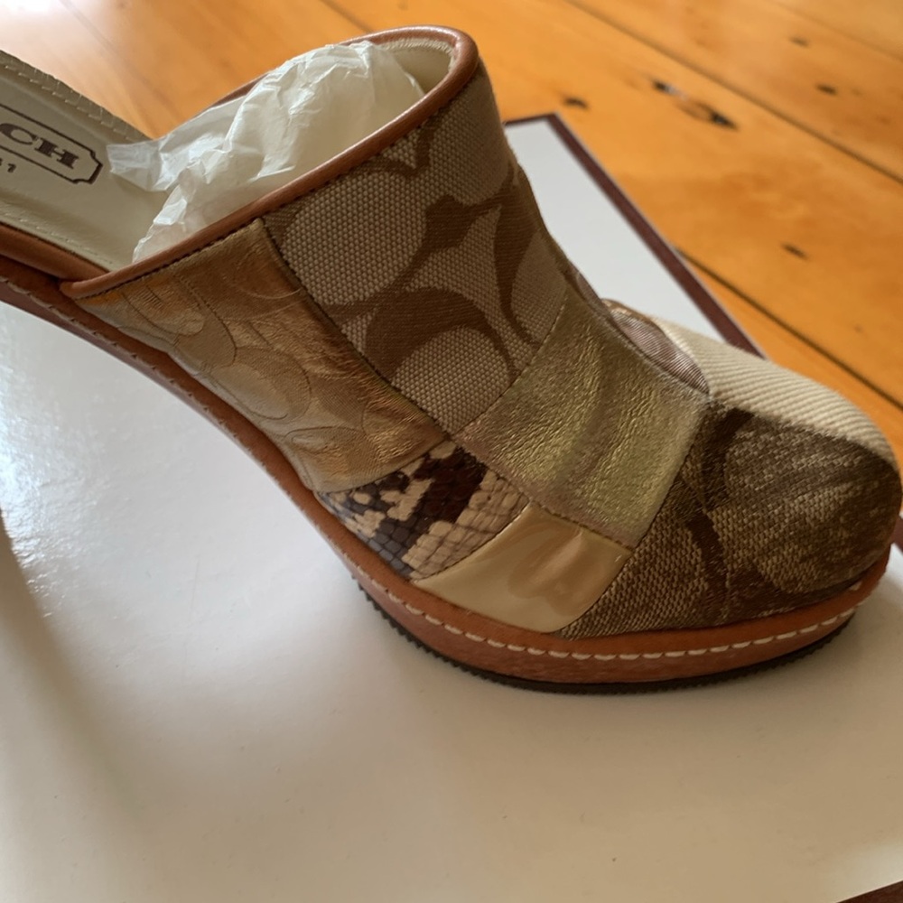 Coach Patchwork Heels - image 4